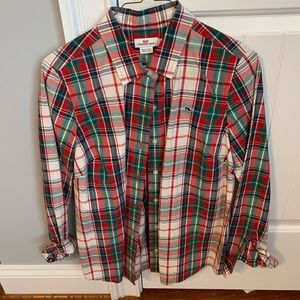 Vineyard Vines cotton plod button up women’s size 4